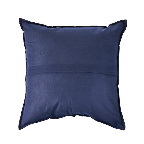 Navy blue plaid pillows best sale