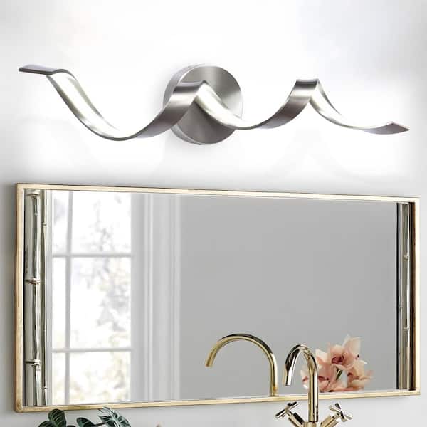 LED Bathroom Vanity Light Front Mirror Linear Wall Sconce Toilet Wall Lamp
