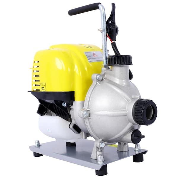 1.6 HP Gas 4-Stroke Water Pump, 35.22 GPM, 98.4 ft Lift, 1" Inlet/Outlet, Low Fuel Consumption
