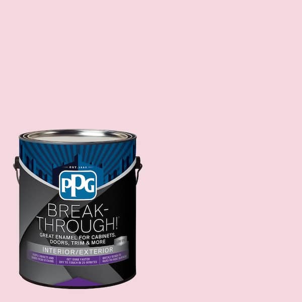 Break-Through! 1 gal. PPG1181-2 Brittany'S Bow Satin Door, Trim & Cabinet Paint