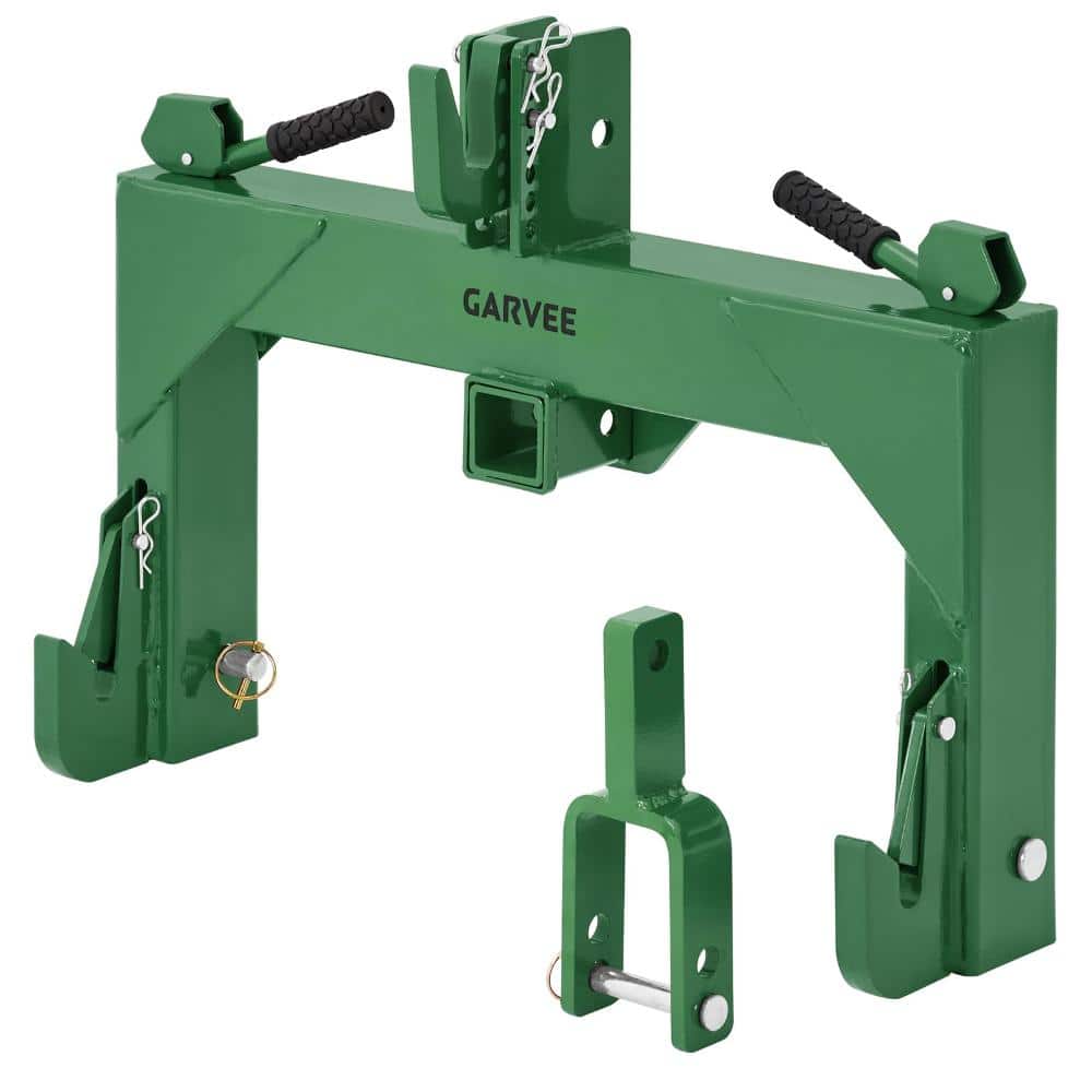 "3-Point Quick Hitch with Versatile Top Adapter & 2"" Receiver, for Category 1 Tractor, 3000Lbs Lift Capacity" price history on PriceWatchPro