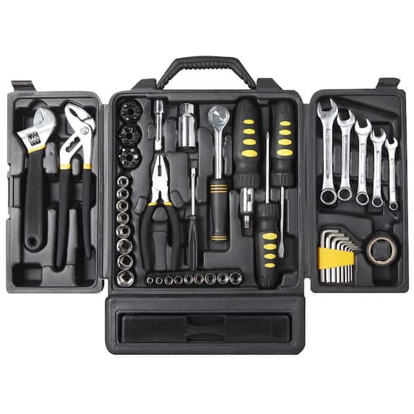 Great Neck Saw Multi Purpose Tool Set with Case (58-Piece)
