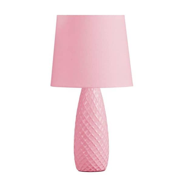 Filament Design Cathrine 16 in. Pink Table Lamp