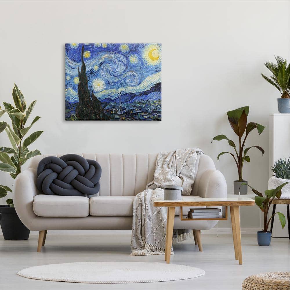 Vincent Van Gogh Starry Night 30x40 Canvas Wall Art