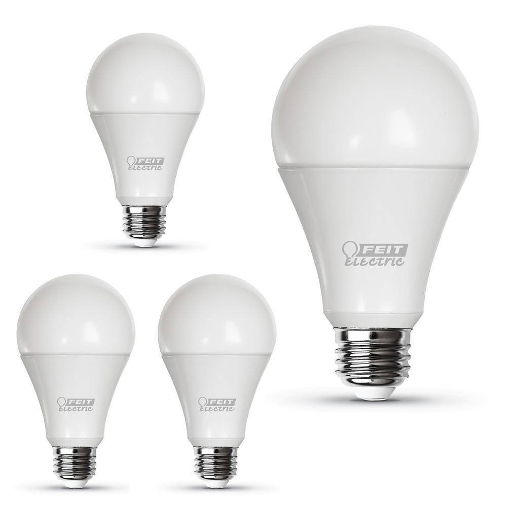 150-Watt Equivalent A21 Dimmable General Purpose E26 Medium Base LED Light Bulb in Daylight (5000K) (4-Pack) price history on PriceWatchPro
