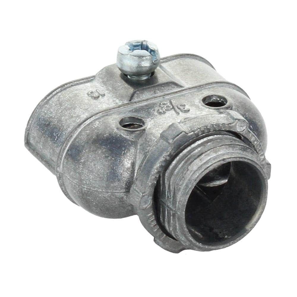 3/8 in. (1/2 in. knockout) Flexible Metal Conduit (FMC) Duplex Connector (2