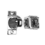 105-Degree 1-1/4 in. (35 mm) Overlay Soft Close Face Frame Cabinet Hinges with Installation Screws (25-Pairs)