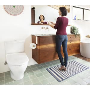 Swash Thinline T44 Luxury Electric Remote Controlled Bidet Seat for Elongated Toilets in White