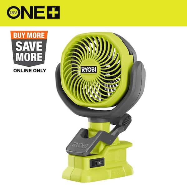 ONE+ 18V Cordless 4 in. Clamp Fan (Tool Only)