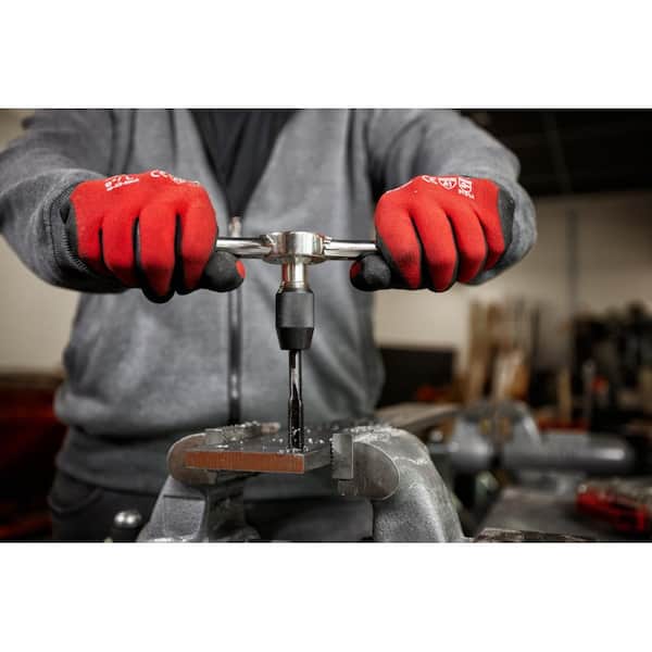 MaxTool 6-32P HSS Plug Hand Tap - High Speed Steel Thread Tap, 32 TPI, Right Hand - View #8