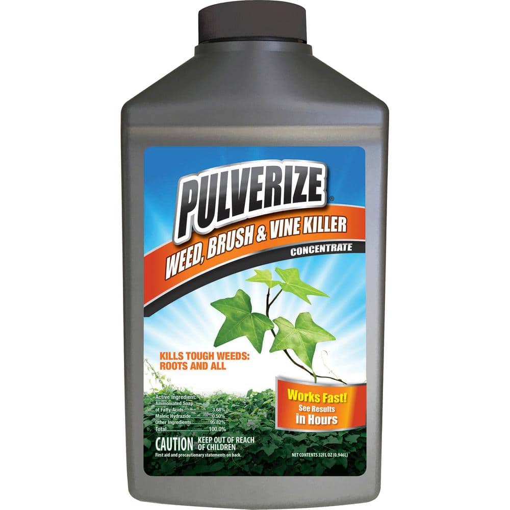 PULVERIZE Weed, Brush and Vine Killer, 32 oz. Concentrate PWBVC032