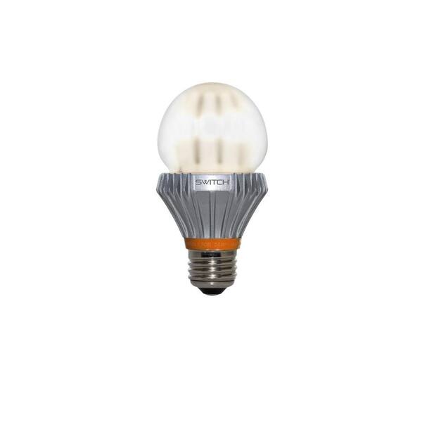 SWITCH 60W Equivalent Soft White  A19 Frosted LED Light Bulb