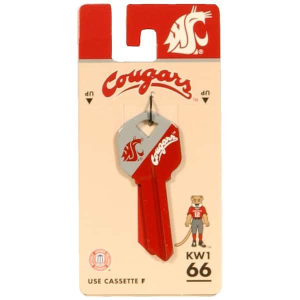 Hillman #66 NCAA Washington State Cougars Key Blank