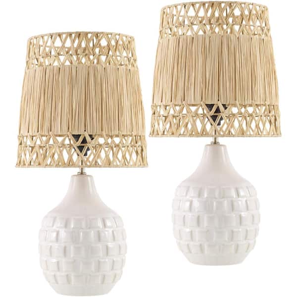 Wisterian 19 in. H x 10 in. W Traditional Accent Table Lamp, Brown