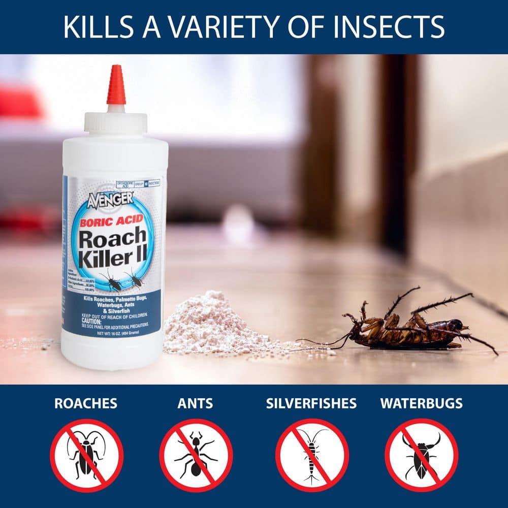 Avenger Roach Killer II Boric Acid Powder - Thumbnail 3