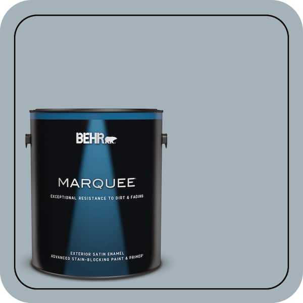 BEHR MARQUEE 1 gal. #PPF-27 Porch Ceiling Satin Enamel Exterior Paint & Primer