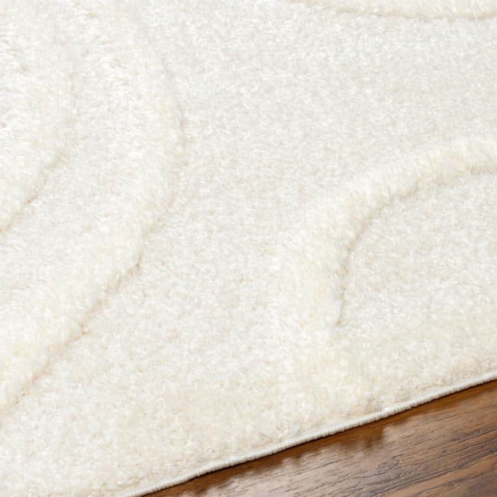 Rodos Cream 8 ft. x 10 ft. Abstract Indoor Area Rug - thumbnail 5