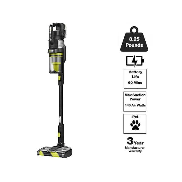 ONE+ HP 18V Cordless Advanced WHISPER Series Stick Vacuum Kit with 4.0 Ah Battery and Charger