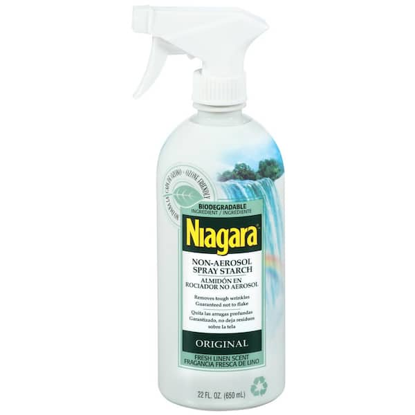  Niagara Spray Starch Original Finish, Sharp Look Without Excess  Stiffness, 4 Oz (Pack of 4) : Health & Household