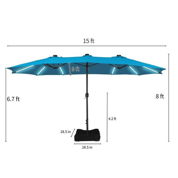 buy 6 ft patio umbrella 6' Round Outdoor Patio Umbrella, Aluminum with Push Button Tilt