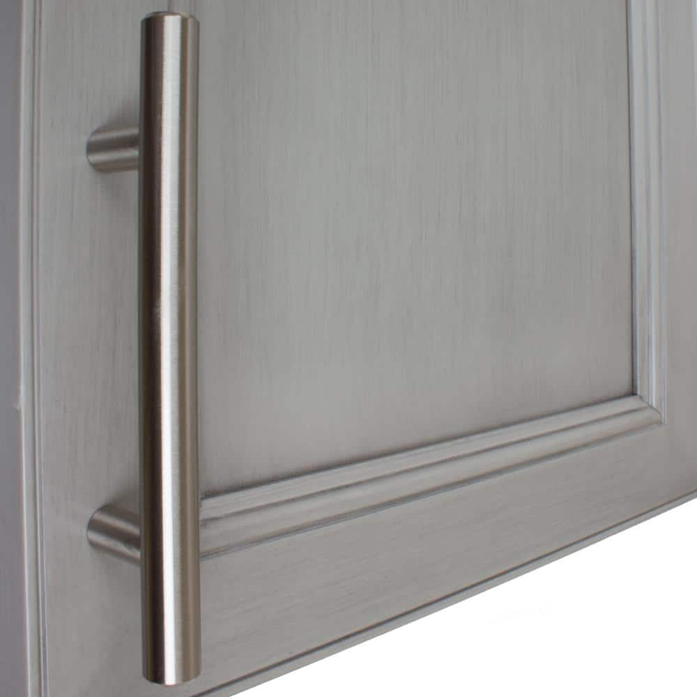 Stainless Steel Modern Bar Pull with Mounting Hardware