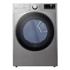 7.4 cu. ft. Ultra Large Graphite Steel Smart Electric Vented Dryer with Sensor Dry and Wi-Fi Enabled