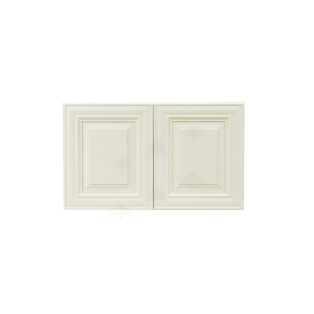 Princeton Assembled 30 in. x 15 in. x 12 in. 2-Door Wall Cabinet no Shelf in Off-White price history on PriceWatchPro