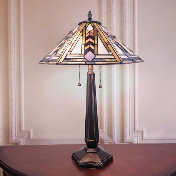 Cast iron base goose neck desk lamp - Ruby Lane