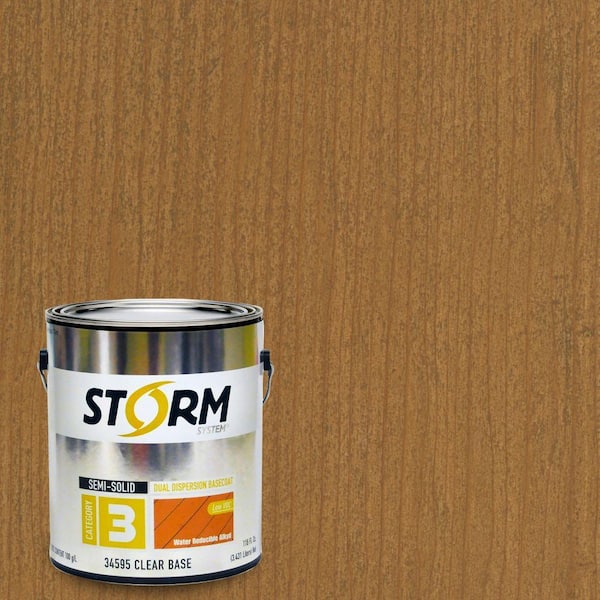 Storm System 1 gal. Tenderfoot Exterior Semi-Solid Dual Dispersion Wood Finish