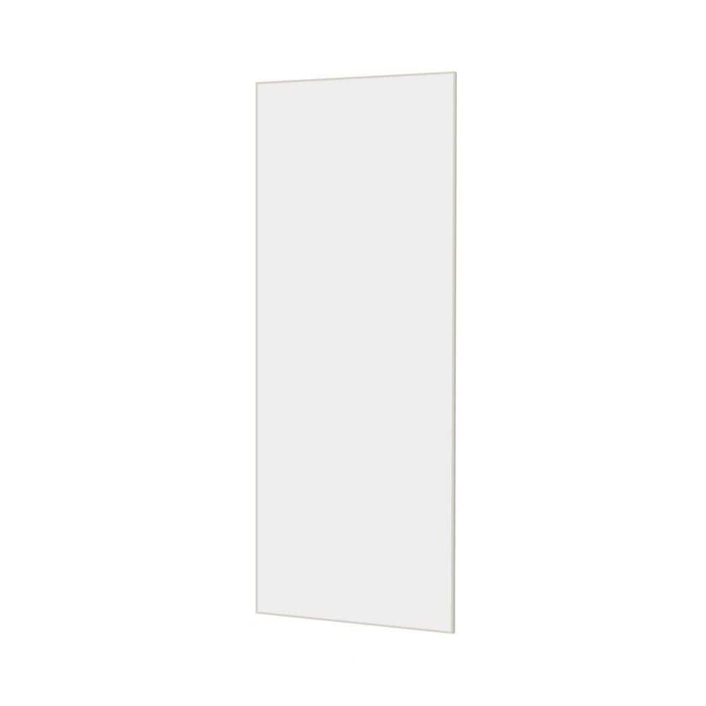 White 70 in. W x 31 in. H Aluminum Alloy Frame Full Length Mirror Standing 