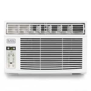6,000 BTU 115 -Volts Window Air Conditioner Cools 250 Sq. Ft. with Remote Control in White