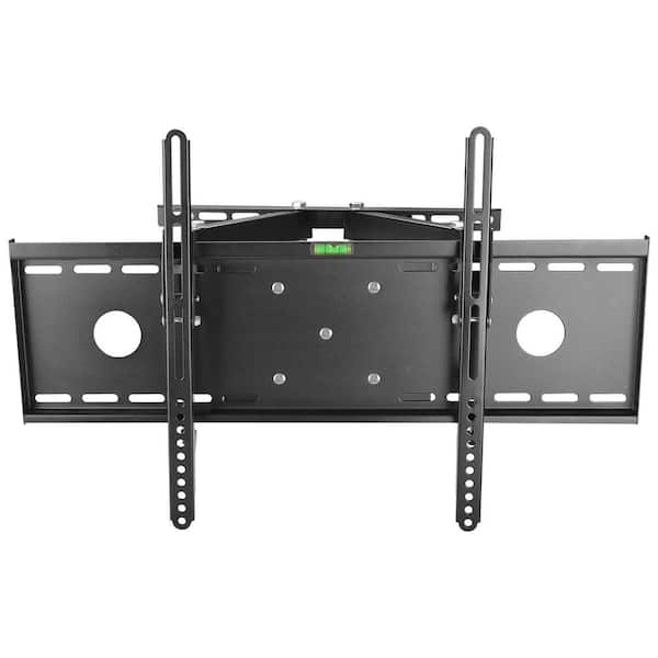Full Motion Flat Panel TV Mount, Between 32 in. - 80 in. up to 99 lbs. 65° Up-Down Tilt, 130° Swivel, Black