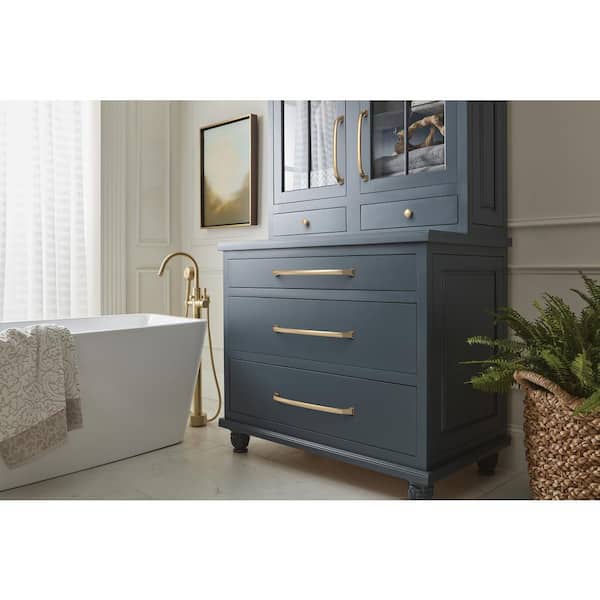 Grace Revitalize 1-3/8 in. (35mm) Traditional Champagne Bronze Novelty Cabinet Knob