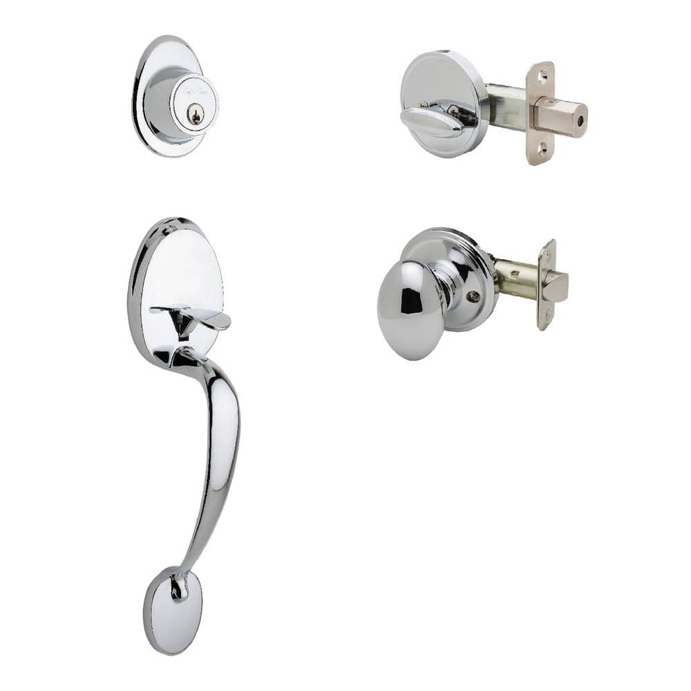 Colonial Polished Stainless Door Handleset and Egg Knob Trim price history on PriceWatchPro