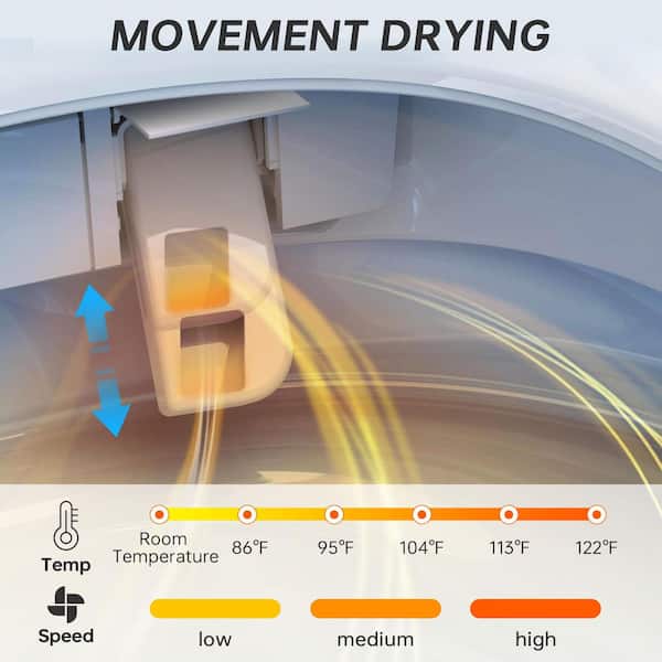 Elongated ADA Smart Bidet Toilet 1.28 GPF in Grey with Auto Open and Close, Clean Foam Dispenser and Map Flushing 1000 g