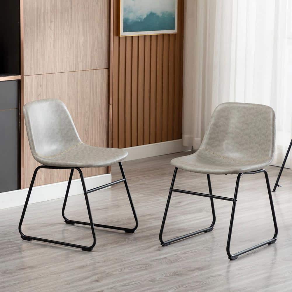 Colmar Grey Dining Side Chair (Set of 2)