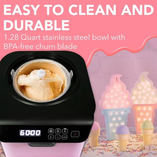 Soft Serve Ice Cream Machine Fully Automatic Mini Ice Cream Maker for Home  Ice Popsicle Machine Ice Cream DIY Kitchen Appliances - AliExpress