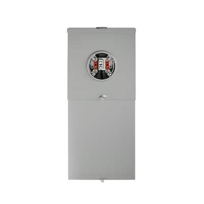 200 Amp Outdoor Meter Main Combo, 8 Spaces, Ring Type LS820-BRD