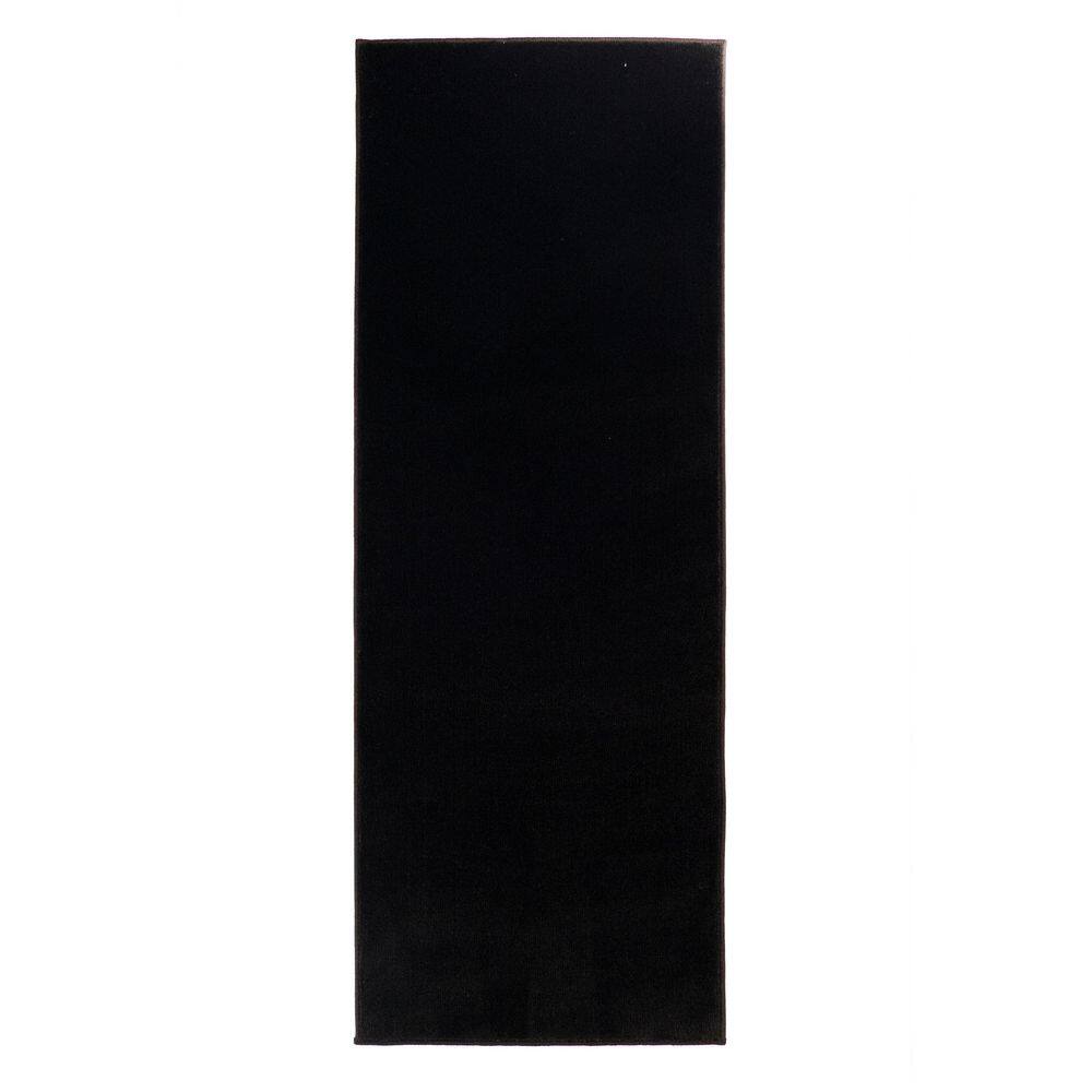 Solid Euro Black 26 in. x 24 ft. Your Choice Length Stair Runner price history on PriceWatchPro