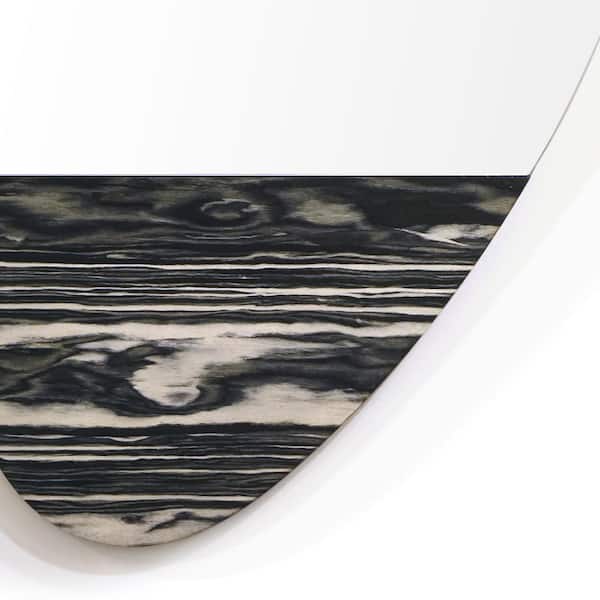 Empire Art Direct Curved Harmony Wall Mirror, 36 in. x 24 in