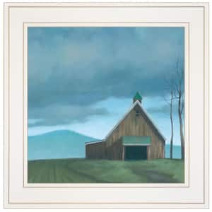 Charlie Lonesome Barn 1-Piece Framed Wall Art 15 in. x 15 in.