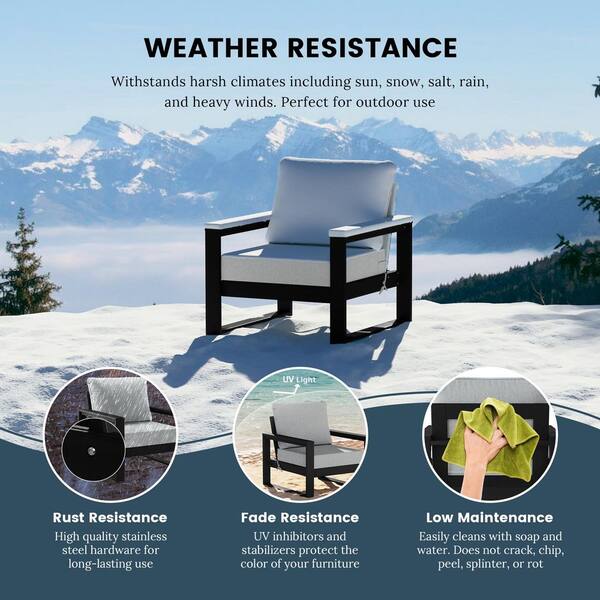 WESTIN OUTDOOR Endless Outdoor All Weather HDPE Plastic Modern