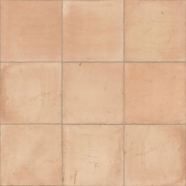 Sienna Terracotta Sand 17.71 in. x 17.71 in. Matte Porcelain Floor and Wall Tile (10.89 sq. ft./Case)