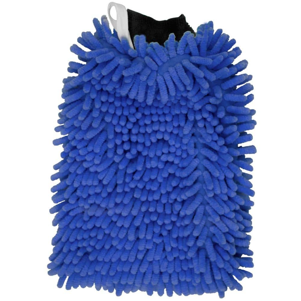 Car Wash Mitt 2 Pack - Large Size Microfiber Wash Mitt for Car Cleaning  Mitts Tools Premium Chenille Scratch-Free Car Washing Gloves Car Wash Kit