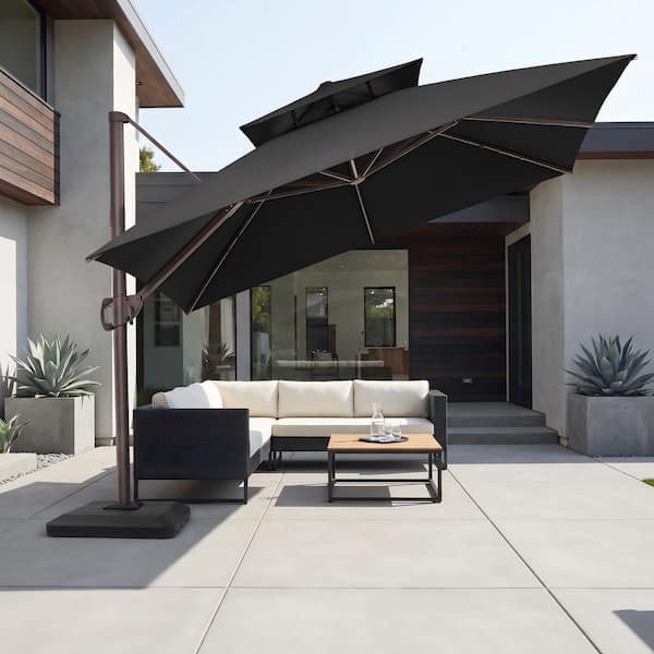corliving offset patio umbrella instructions 9.5ft Umbrella, 360 Degree - Black Helmet ID HELMET SPARTAN Sliding the side handle Availability_Out of Stock color:Checker Towel Bag - Florida Keys