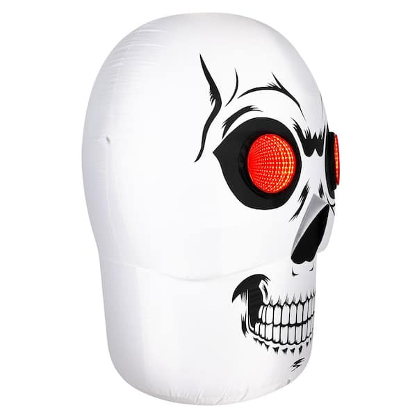 Airflowz 60 in. Infinity Mirror Skull Halloween Inflatable