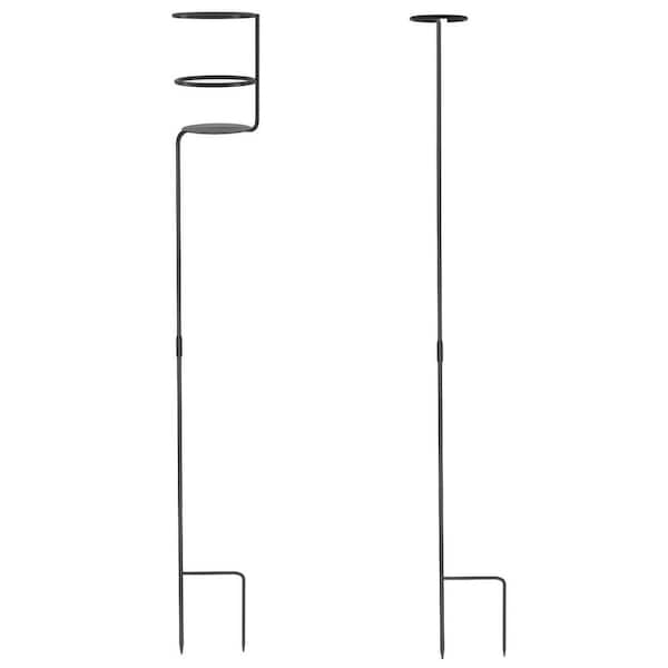 Heavy Duty Alloy Steel Drink Holder Stakes Outdoor Cup Holder for Yard and Camping, 7-Pack