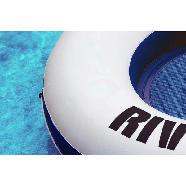 2 Single Water Rafts Intex River Run II Inflatable 2 Person Pool Tube Float