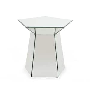 Castine Mirrored Side Table