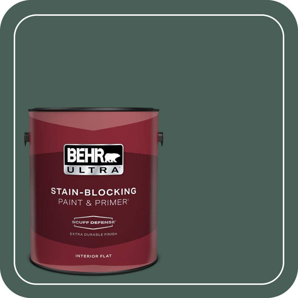 1 gal. #M440-7 Rainforest Extra Durable Flat Interior Paint & Primer price history on PriceWatchPro